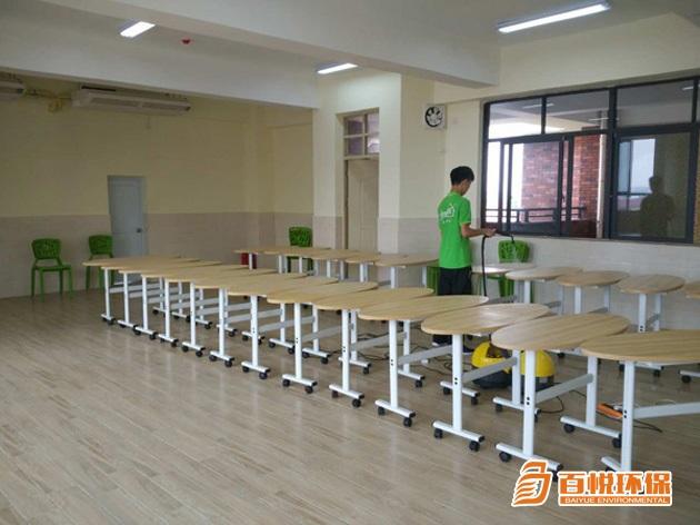 辦公樓不通風如何除甲醛？佛山百悅環保有方法