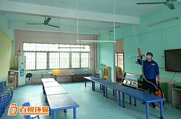 學校除甲醛聯系佛山百悅環保甲醛治理機構