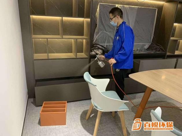 佛山專業除甲醛百悅環保三水除甲醛公司排名