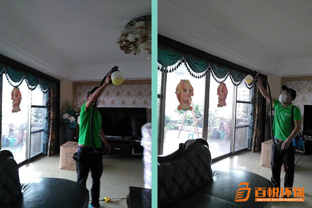 佛山室內空氣除甲醛百悅環保佛山新裝修清除甲醛